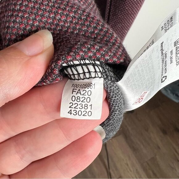 Tasso Elba Mens Size XL NEW Red Velvet 1/4 Zip Pullover Longsleeve Top Shirt - Picture 8 of 10